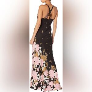 Free People Intimately Get To You Floral Lightweight Sleeveless Maxi Dress Sz S